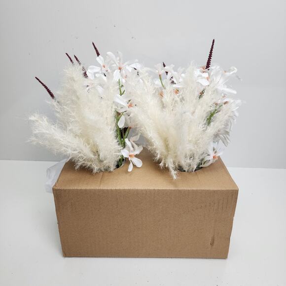 Target Threshold Cream Floral Luxe Arrangement Tabletop Placement Indoor Only - Picture 1 of 8